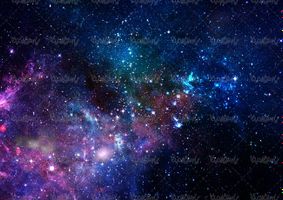 کهکشان فضا آسمان شب ستاره منظره چشم انداز