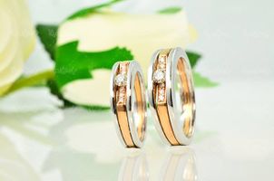 حلقه ازدواج حلقه عروسی طلا فروشی شاخه گل