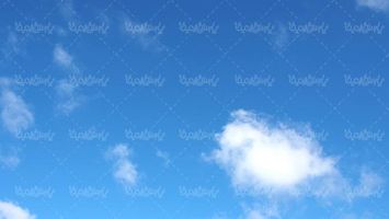 منظره چشم انداز آسمان آبی ابر های سفید لکه های ابر3