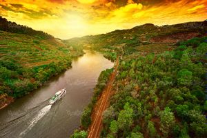 رودخانه منظره چشم انداز طبیعت بهار