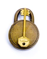 قفل قدیمی کلید قدیمی کلید سازی