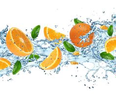میوه فروشی پرتقال آب میوه طبیعی