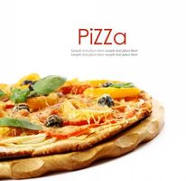 پیتزا اغذیه فست فود pizza