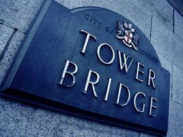 تابلو پل برج شهر لندن توریست