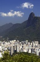 منظره شهر ریو جنگل مجسمه آزادی