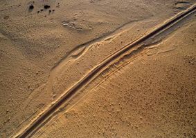 کویر بیابان خشک تابستان