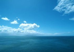 منظره دریا اقیانوس آب آسمان ابر