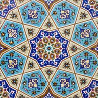 عناصر تزئینی دیوار مسجد جامع یزد 1 