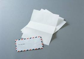 پست نامه پاکت نامه کاغذ