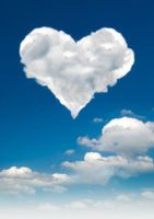 آسمان ابر قلب عشق علاقه 3