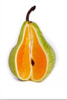 میوه آبمیوه گلابی پرتقال