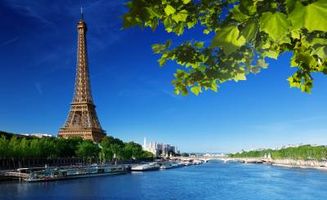 پاریس رودخانه برج ایفل پاریس