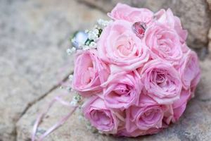 عروسی دسته گل طبیعی گلفروشی