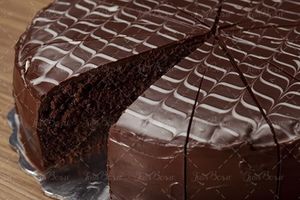  کیک شکلاتی کیک کاکائویی قنادی1