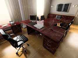 کف پوش پارکت میز زرشکی رنگ 