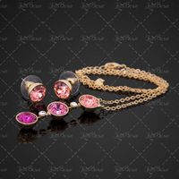 سرویس طلا گوشواره گردنبند زنجیر