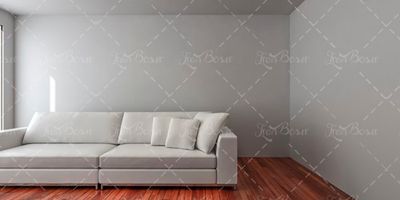 کف پوش مبلمان راحتی سفید 