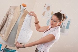 خیاطی پوشاک زنانه الگو لباس 