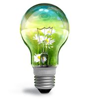 لامپ صد انرژی پاک گل 
