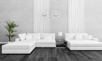 کف پوش پرده سلطنتی گلدان کف پوش