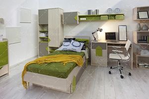 صندلی چرخ دار لپ تاپ میز چراغ مطالعه 