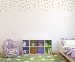 کاغذ دیواری اتاق کودک آسباب بازی 