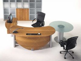 طراحی داخلی میز صندلی اداری