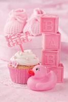 قنادی شیرینی شکلی صورتی رنگ 