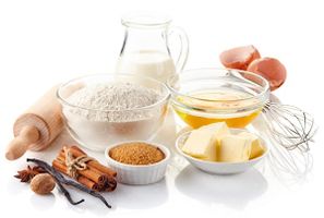 مواد لازم تهیه شیرینی 1