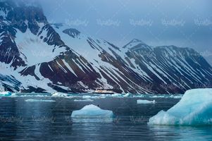 کوه یخ یخچال های طبیعی دریا