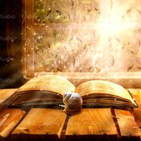 کتاب کتاب مقدس جلوه نور افکت نور