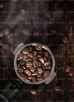 قهوه دانه های قهوه قهوه فرآوری شده
