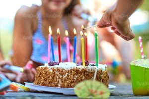 کیک خامه ای قنادی شیرینی سرا