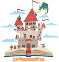 کتاب قصه اژدها برنامه کودک
