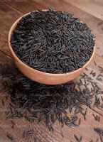 برنج سیاه مواد غذای خشکبار