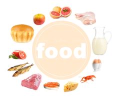 مواد غذای گوشت میوه نان غلات