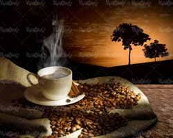 قهوه کافی شاپ فنجان قهوه