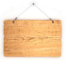 تابلوی چوبی