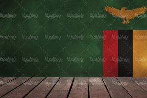 پرچم زامبیا