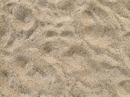 texture of the sand