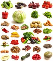 Fruits and vegetables