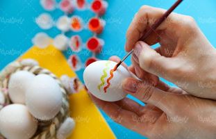 رنگ کردن تخم مرغ
