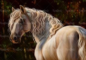نقاشی اسب