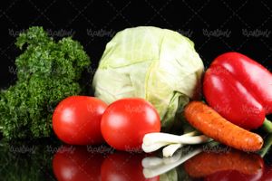 تصویر با کیفیت سبزیجات