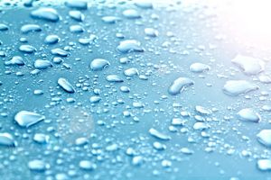 Water droplets background