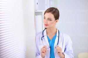 female physician