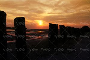 چشم انداز غروب آفتاب