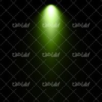 تصویر با کیفیت افکت نور سبز همراه با جلوه نور و تابش نور به رنگ سبز