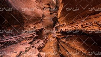 تصویر با کیفیت چشم انداز زیبای صخره همراه با صخره سرخ و منظره