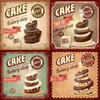 وکتور بک گراند کیک جشن کیک تولد کیک کاکائویی